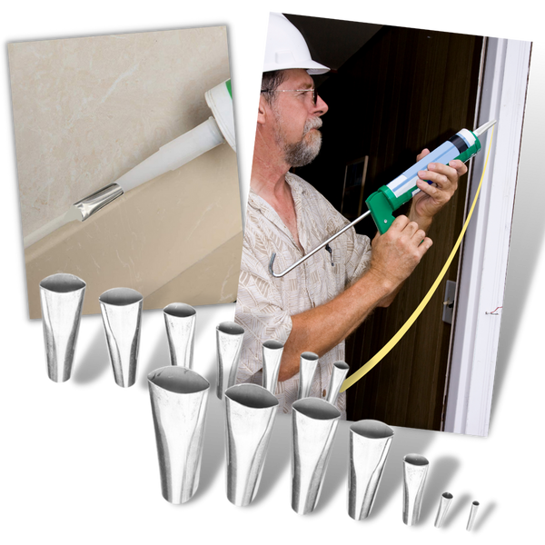 Premium Caulking Nozzle Kit for Precise, Smooth Bead Results