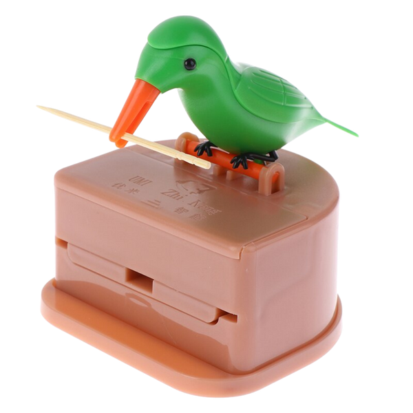 Bird Shaped Toothpick Dispenser For Hygienic Easy Access