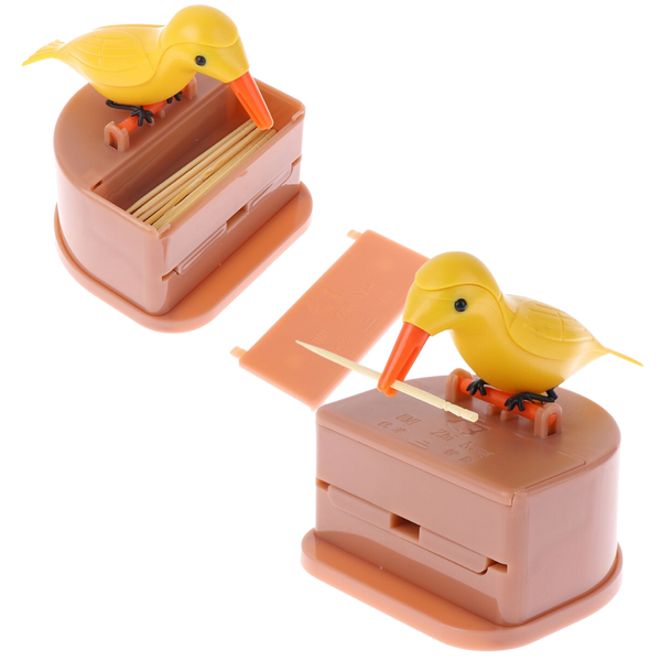 Bird Shaped Toothpick Dispenser For Hygienic Easy Access
