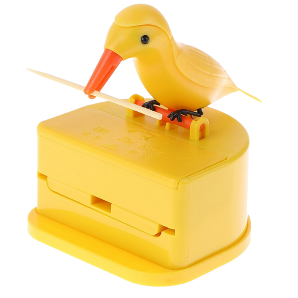 Bird Shaped Toothpick Dispenser For Hygienic Easy Access