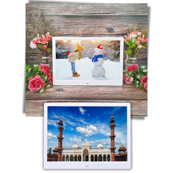 14 Inch High Resolution Digital Photo Frame With Remote
