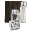 Three Pack Adhesive Towel Holders Waterproof Space Saving Easy To Install