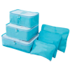 Set of 6 Lightweight Travel Bags for Tidy Luggage Organization