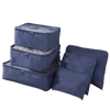 Set of 6 Lightweight Travel Bags for Tidy Luggage Organization