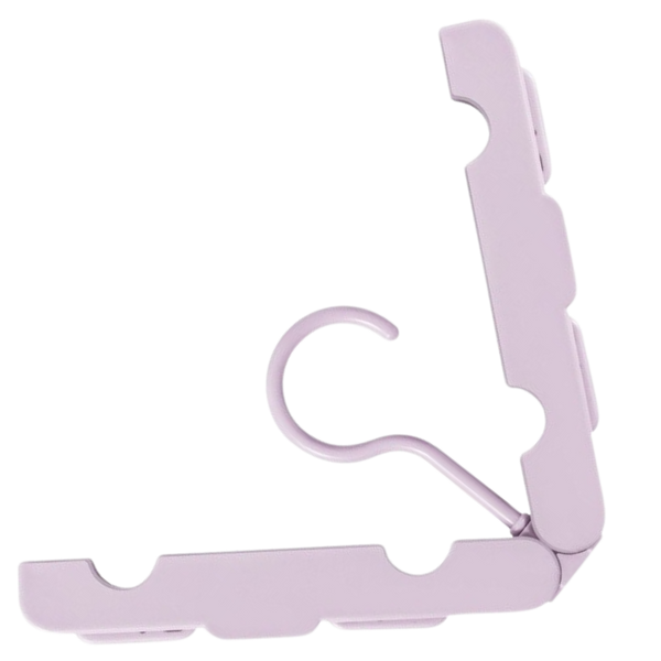 Foldable Travel Clothes Hanger Set For Seamless Packing And Organization