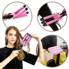 Tri-Barrel Ceramic Curling Iron for Silky Lasting Waves