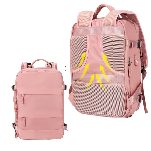 Durable Outdoor Travel Backpack With Ample Storage And All Day Comfort