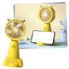 Portable USB Fan With Phone Stand And Long Battery Life