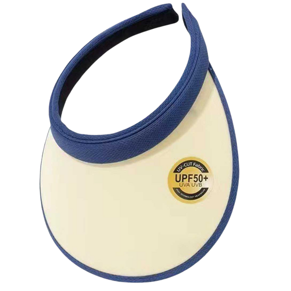 Sun Shield Visor Cap With Lightweight Comfort And Adjustable Fit