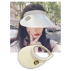 Sun Shield Visor Cap With Lightweight Comfort And Adjustable Fit
