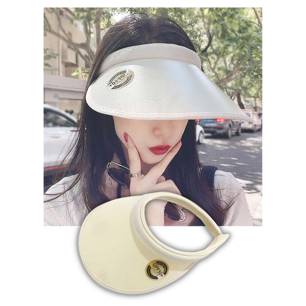 Sun Shield Visor Cap With Lightweight Comfort And Adjustable Fit