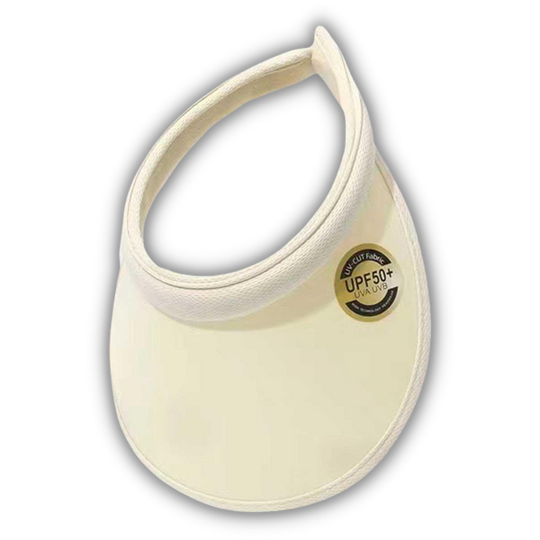 Sun Shield Visor Cap With Lightweight Comfort And Adjustable Fit