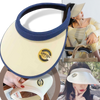 Sun Shield Visor Cap With Lightweight Comfort And Adjustable Fit