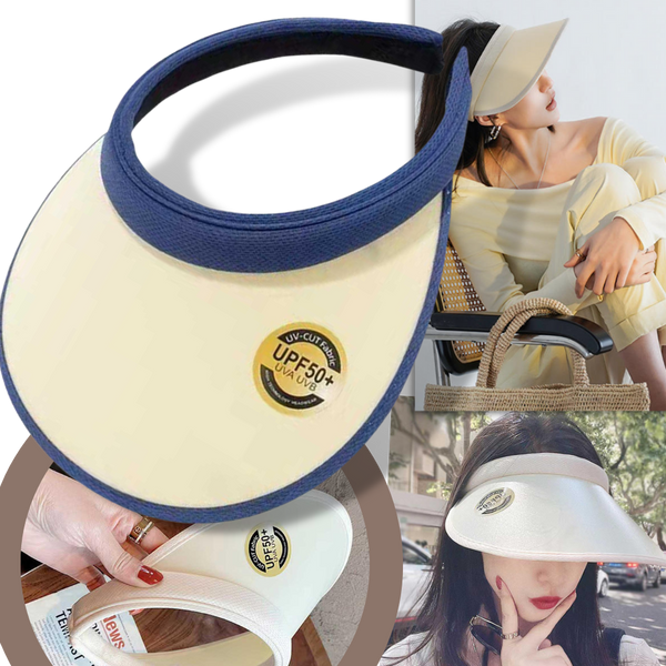 Sun Shield Visor Cap With Lightweight Comfort And Adjustable Fit