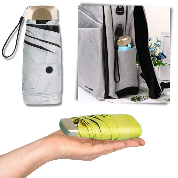 Compact UV Shield Pocket Umbrella For All Weather Protection