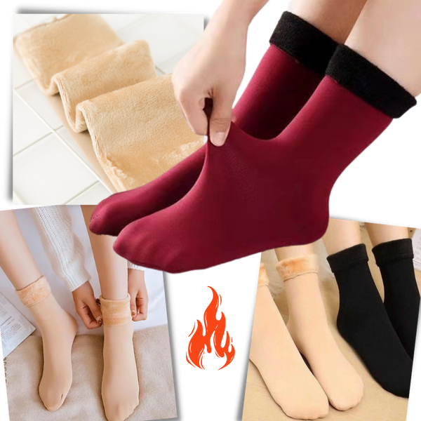 Thermal Cashmere Socks 3 Pack For All Day Warmth And Comfort