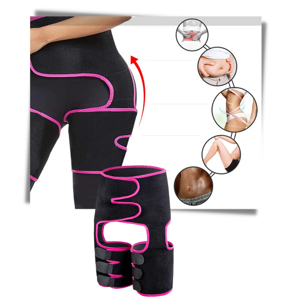 Women's Waist Trimmer Belt For Slimming And Core Support