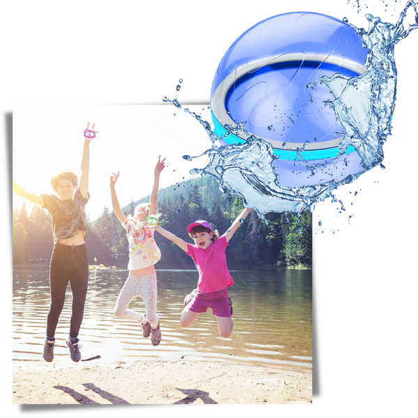 Reusable Water Balloon Set for Kids for Endless Wet Fun