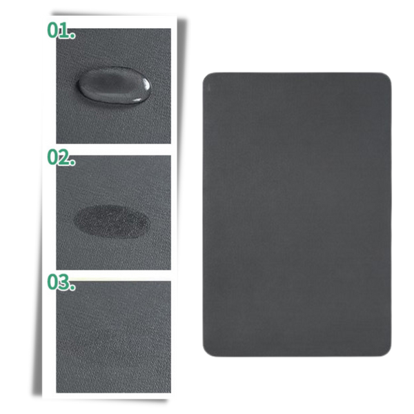 Non Slip Kitchen Drain Mat For Faster Water Drainage And Spill Prevention