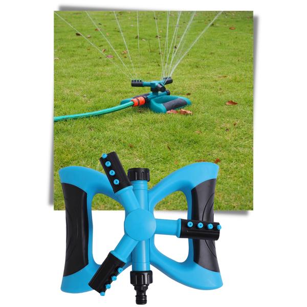 Adjustable 360 Degree Sprinkler Head For Complete Lawn Coverage