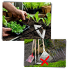Steel Handheld Hollow Hoe For Weeding And Garden Raking
