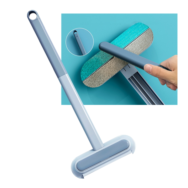 Handheld Window Cleaning Tool With Dust Remover For Crystal Clear Windows