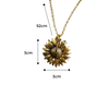 Sunflower Necklace Enhances Your Everyday Aesthetic Appeal