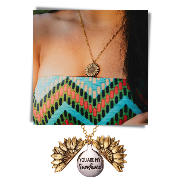Sunflower Necklace Enhances Your Everyday Aesthetic Appeal