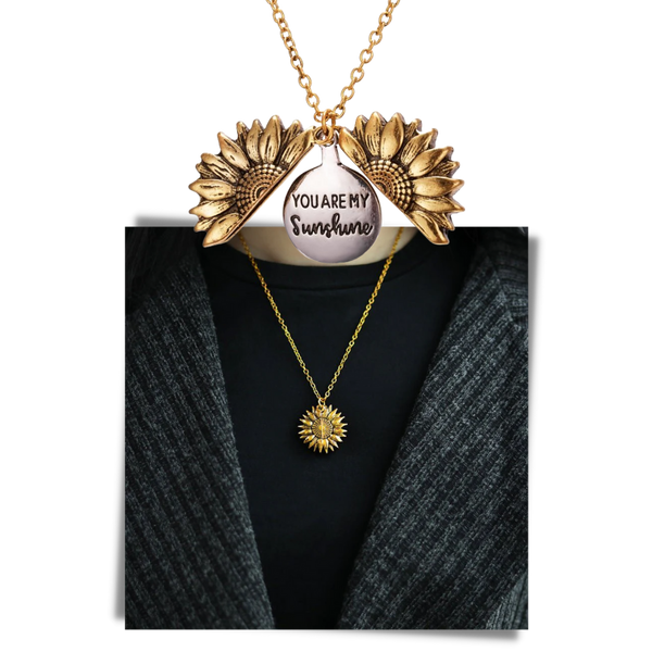 Sunflower Necklace Enhances Your Everyday Aesthetic Appeal