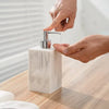 Milan Marble 5 Piece Bathroom Set Elegant Home Decor Accessories