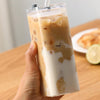 Modern Square Reusable Travel Cup For Coffee Tea And Smoothies