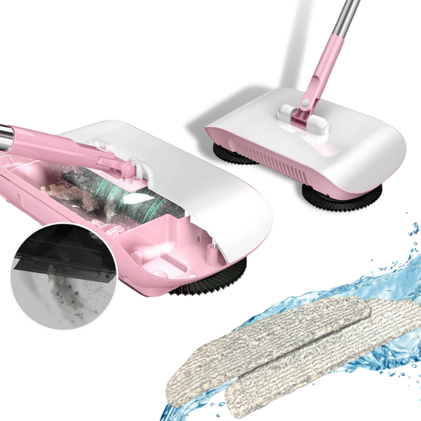 Premium Cordless 2 In 1 Sweeper For Deep Cleaning And Mopping