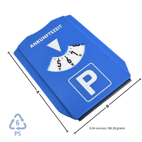 2 In 1 Car Parking Meter With Digital Display And Ice Scraper