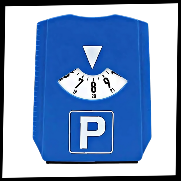 2 In 1 Car Parking Meter With Digital Display And Ice Scraper