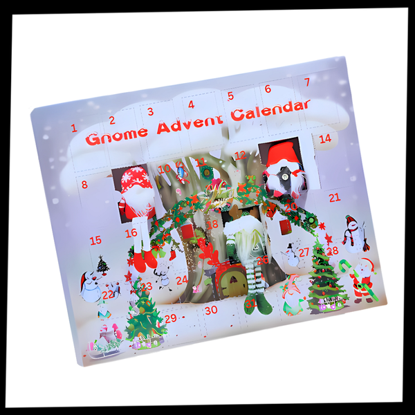 Spooky Gnome Countdown Calendar For Festive Halloween Decor