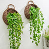 Artificial Faux Plant Vines Realistic Greenery Wall Shelf Home Decor