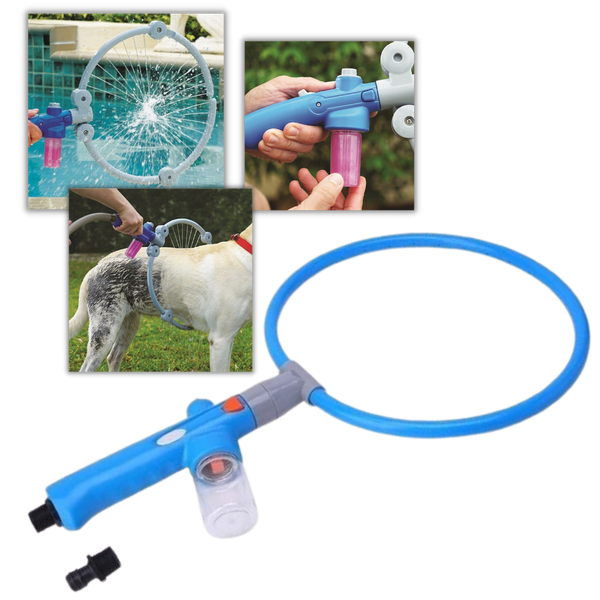 360 Degree Pet Shower for Effortless Bath Time at Home