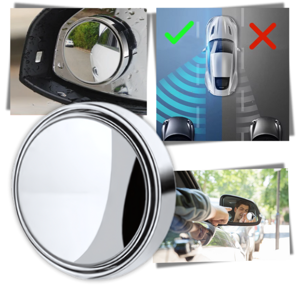 360 Swivel Spotter Mirror Delivers Wide-Angle Visibility For Safer Driving