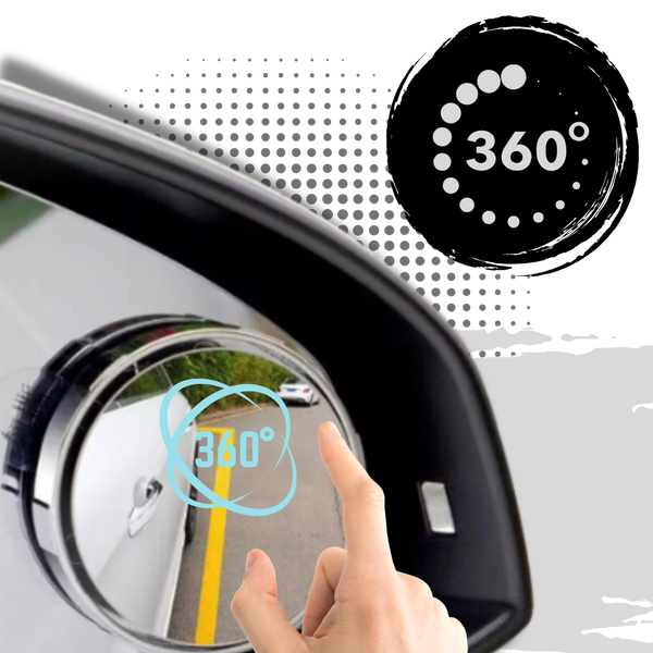 360 Swivel Spotter Mirror Delivers Wide-Angle Visibility For Safer Driving