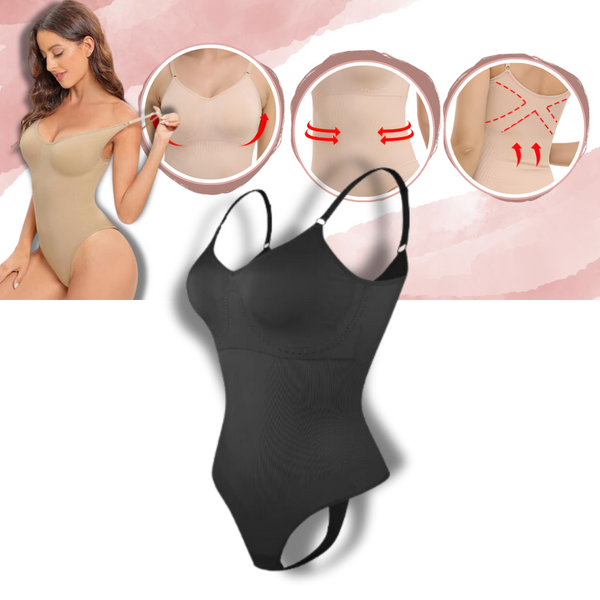 360 Degree Seamless Body Shaper With Tummy Control For All Day Comfort