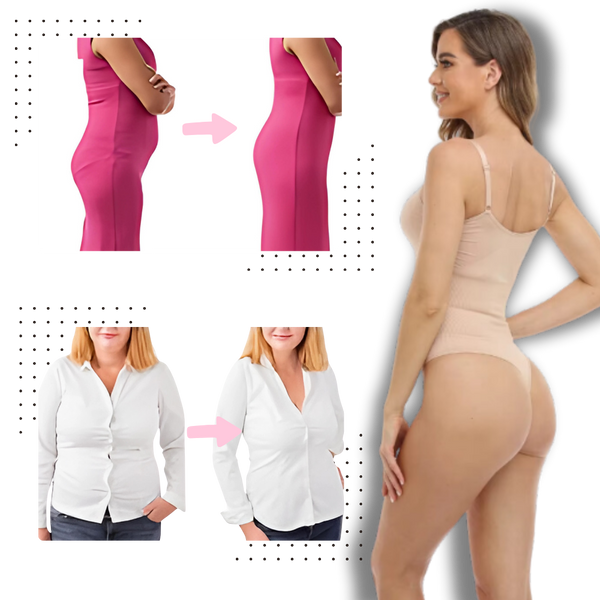 360 Degree Seamless Body Shaper With Tummy Control For All Day Comfort