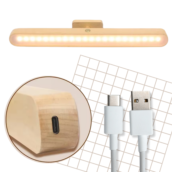 Rechargeable Magnetic Vanity Light Bar With Three Level Dimming