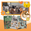 3D Pet Origami Kit for Easy Relaxing Paper Pet Sculptures