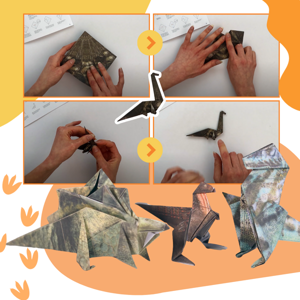 3D Pet Origami Kit for Easy Relaxing Paper Pet Sculptures