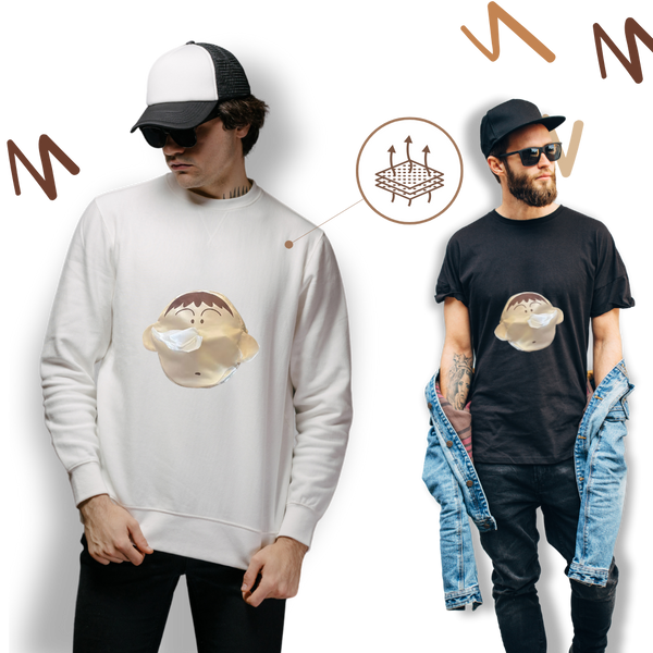 3D Carry Paper Shirt For Playful Anime Style With Breathable Comfort