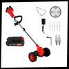 Cordless Grass Trimmer With 3-In-1 Versatility For Easy Yard Care