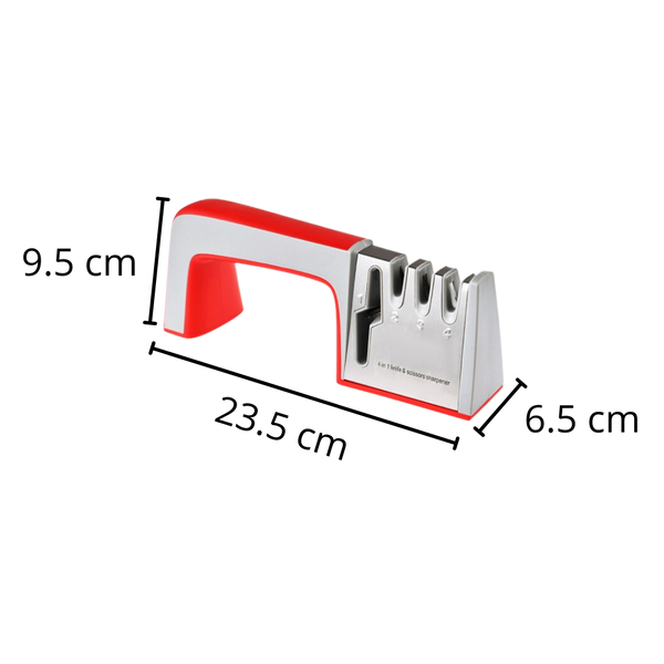 Premium Three-Stage Kitchen Knife Sharpener For Precision Blades
