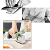 Premium Three-Stage Kitchen Knife Sharpener For Precision Blades