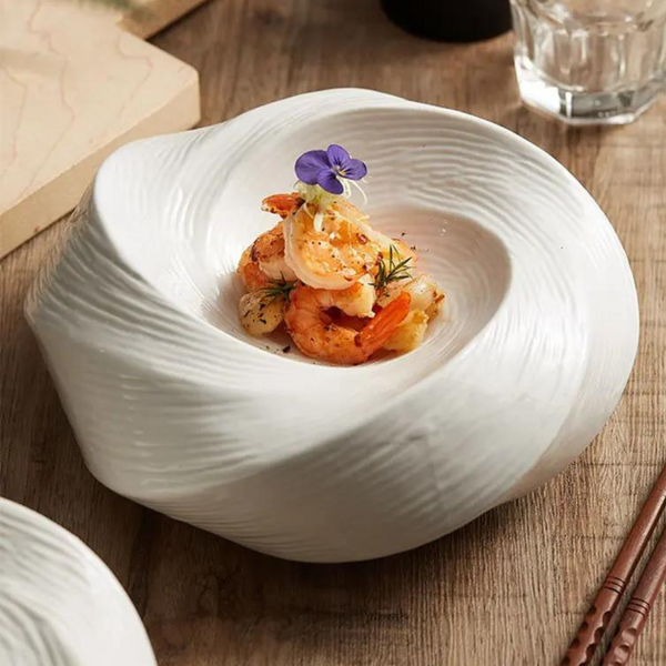 Changing Seas Whirlpool Bowl Ocean Inspired Creative Kitchen Serving Bowl