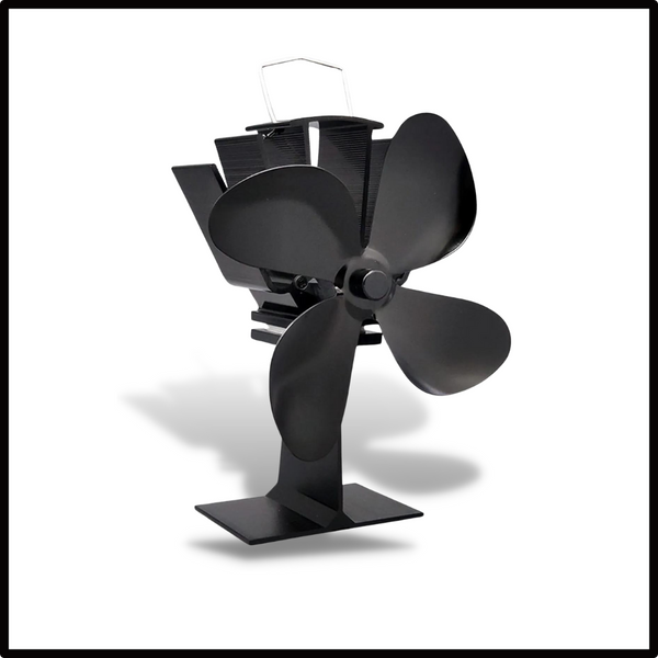 Heat Powered Stove Fan For Fireplaces Ultra Quiet Air Circulation